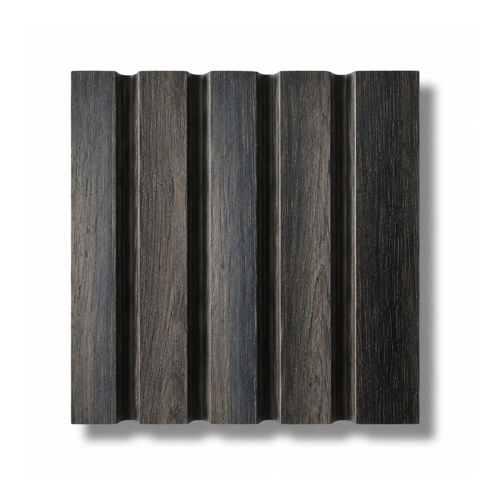 Walston Architectural Products Wall Panel Slatted (1" Slats) / Black Walnut 3DL 8″ X 8″ SAMPLES: FLUTED, REEDED, OR SLAT WALL PANELS / WALL CLADDING 8″ X 8″ SAMPLES: FLUTED, REEDED, OR SLAT WALL PANELS / WALL CLADDING