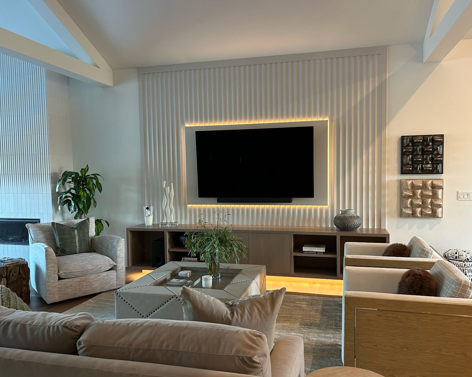 Here's How to Create a Stunning Feature Wall Using Wall Panels In Your Florida Remodel