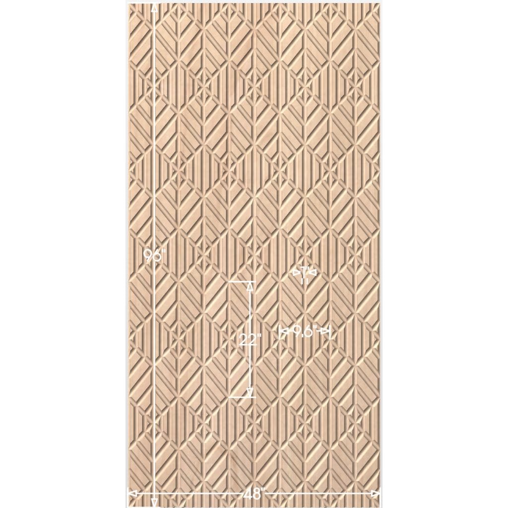Walston Architectural Products Commercial 3D Wall Panel Pattern S001 | 3D Wall Panel Pattern