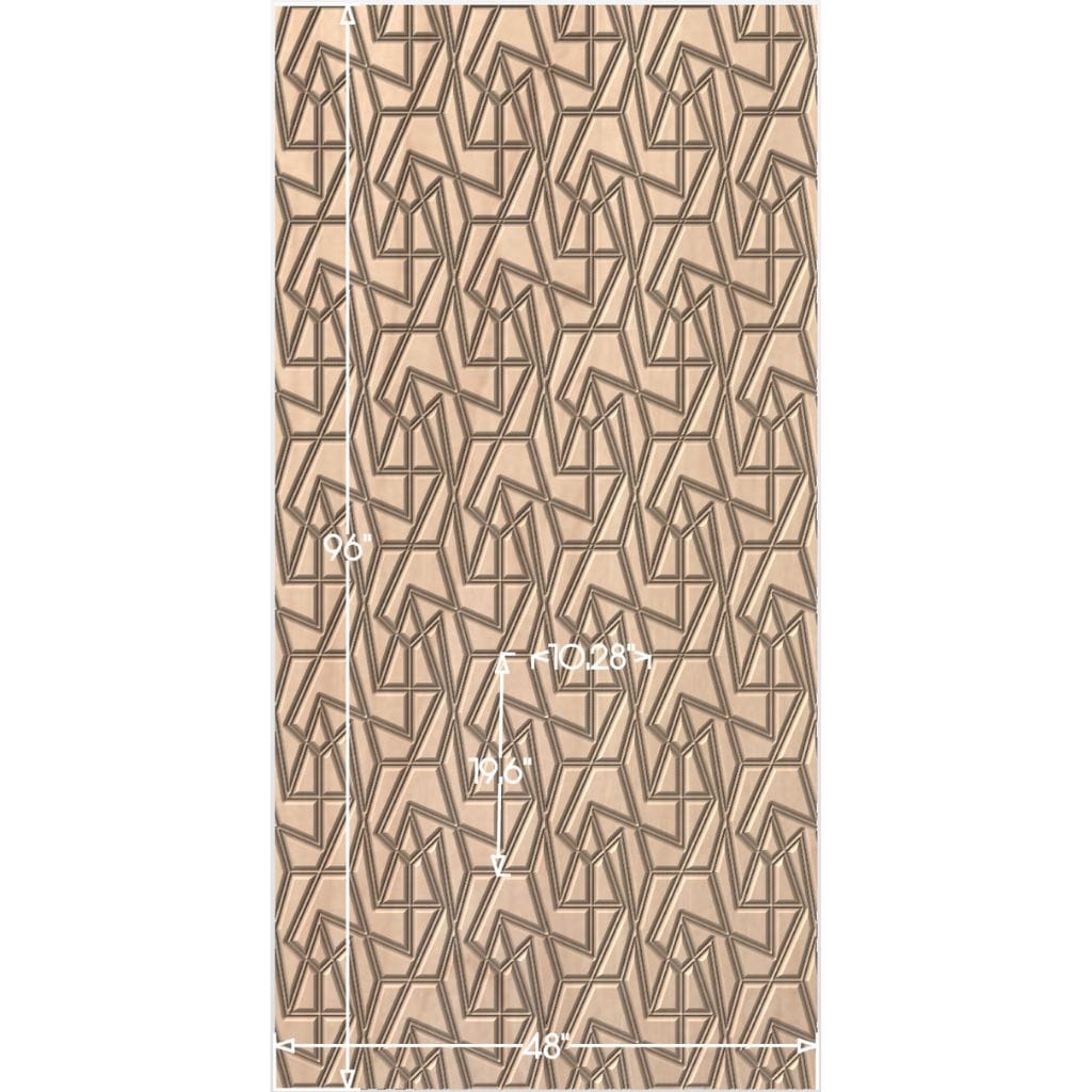 S002 | 3D Wall Panel Pattern