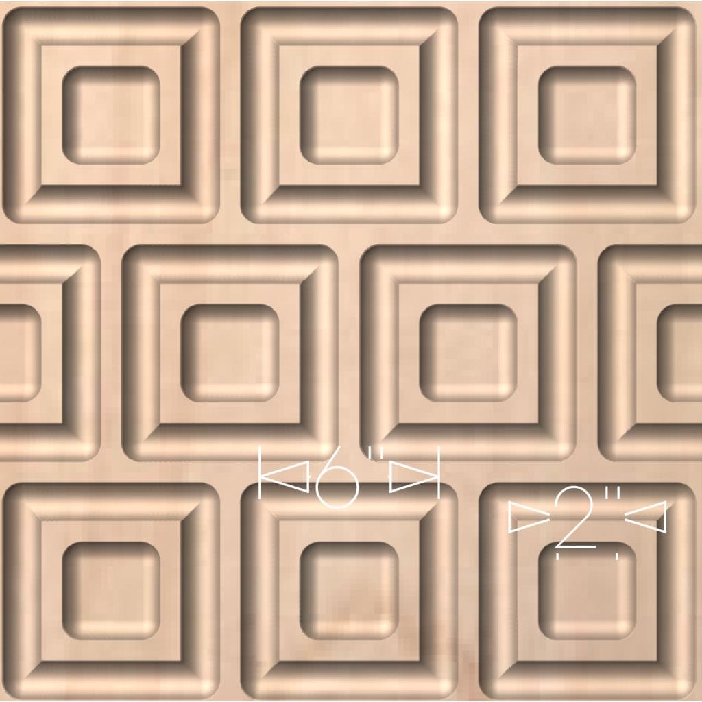 S004 | 3D Wall Panel Pattern