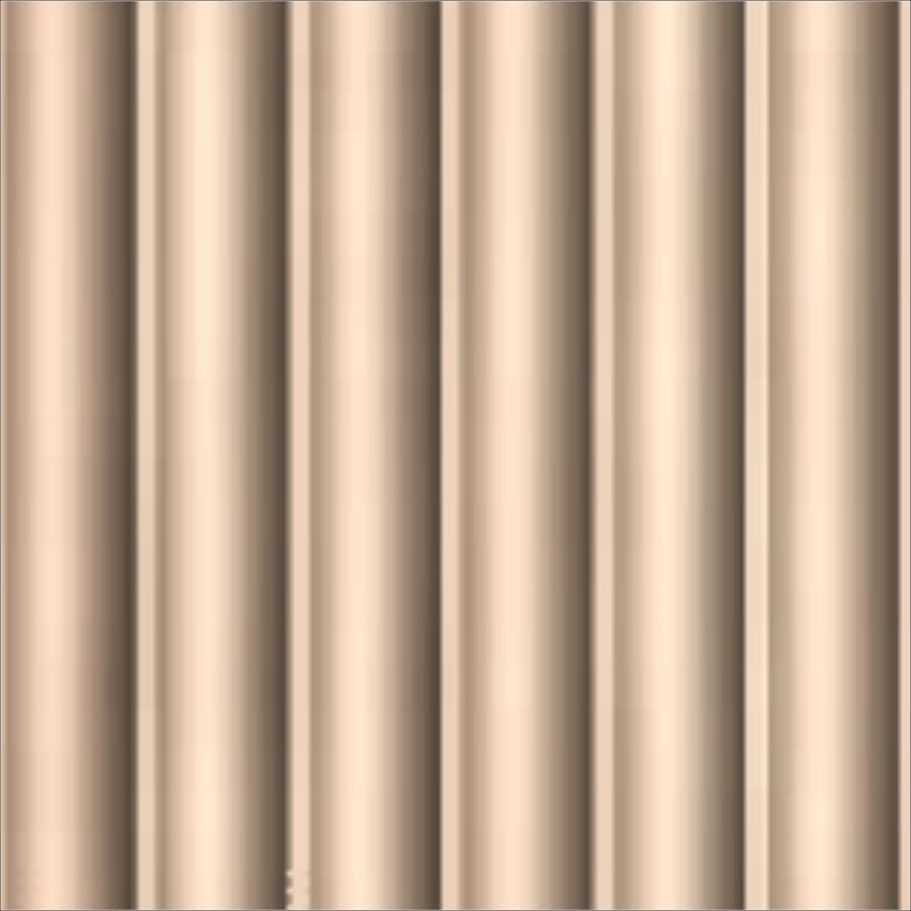 Walston Architectural Products Commercial 3D Wall Panel Pattern F004 | 3/4" Reeds | 3D Wall Panel Pattern