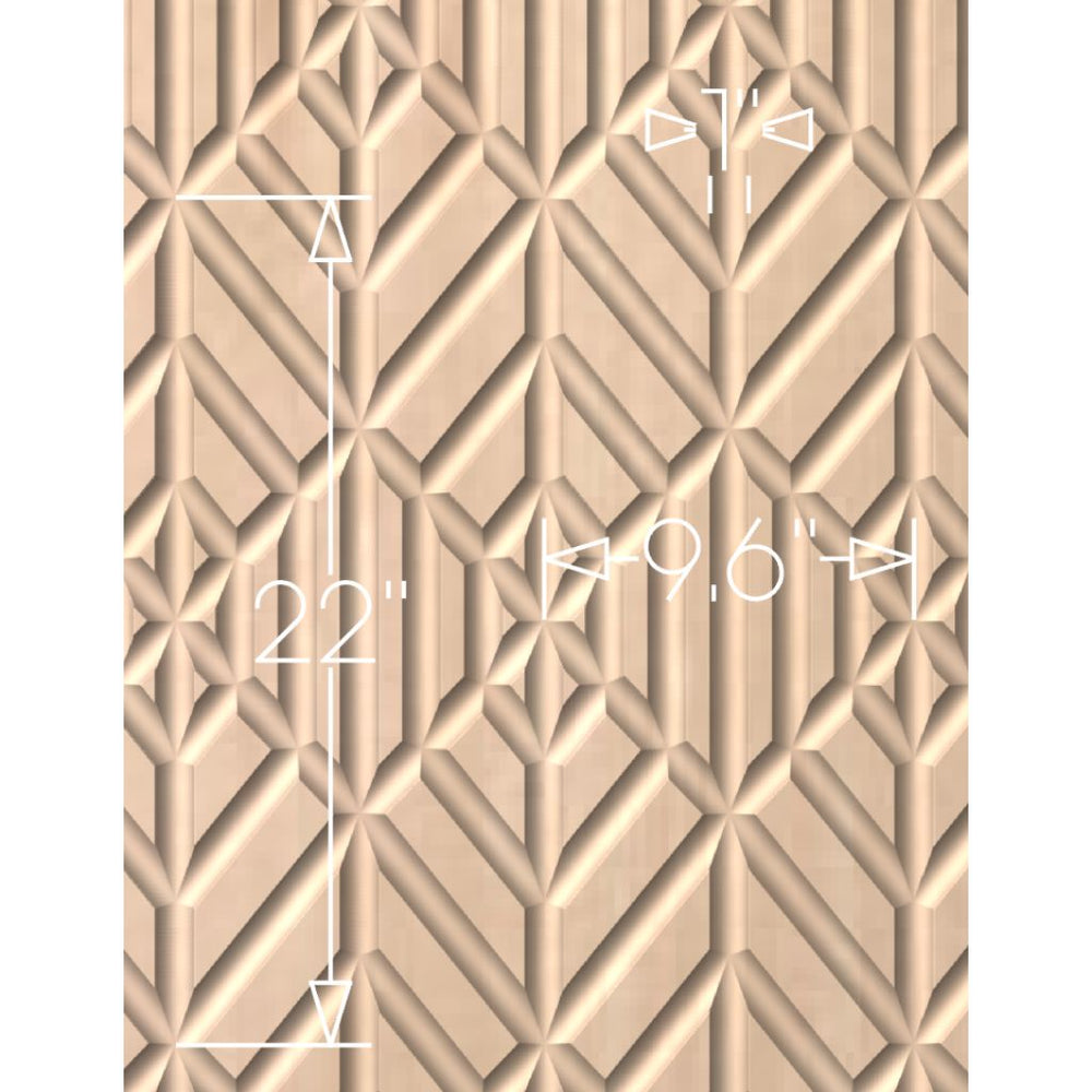 S001 | 3D Wall Panel Pattern