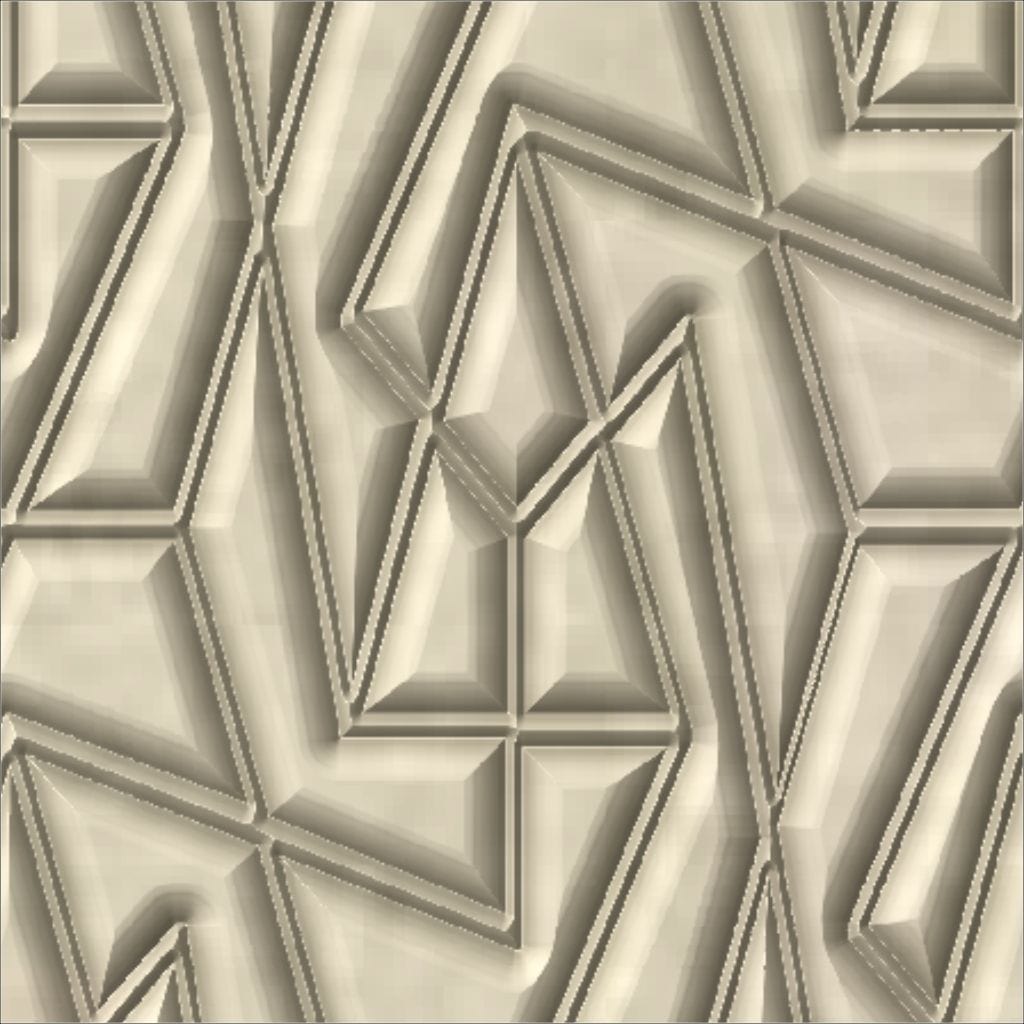 S002 | 3D Wall Panel Pattern