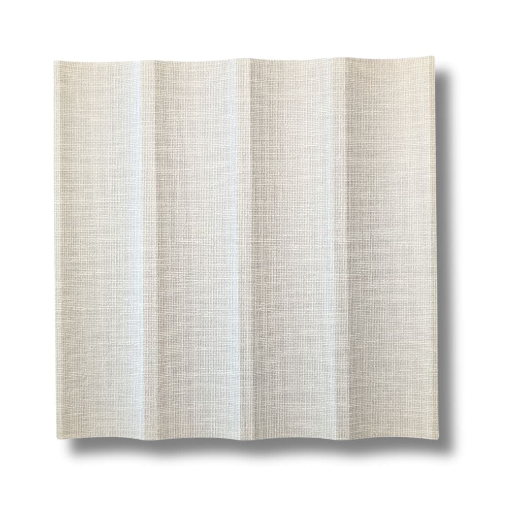 Walston Architectural Products Wall Panel (3) 12" x 93" Sections / 23.25 sq ft / Beige Linen 3DL Fluted Wall Panels - 2" Flutes Wide Fluted Wall Panels - 2" Flutes | Walston Architectural Products
