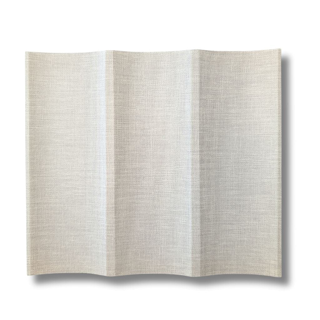 Walston Architectural Products Wall Panel (3) 12" x 93" Sections / 23.25 sq ft / Beige Linen 3DL Fluted Wall Panels - 3" Flutes Fluted Wall Panels - 3" Flutes