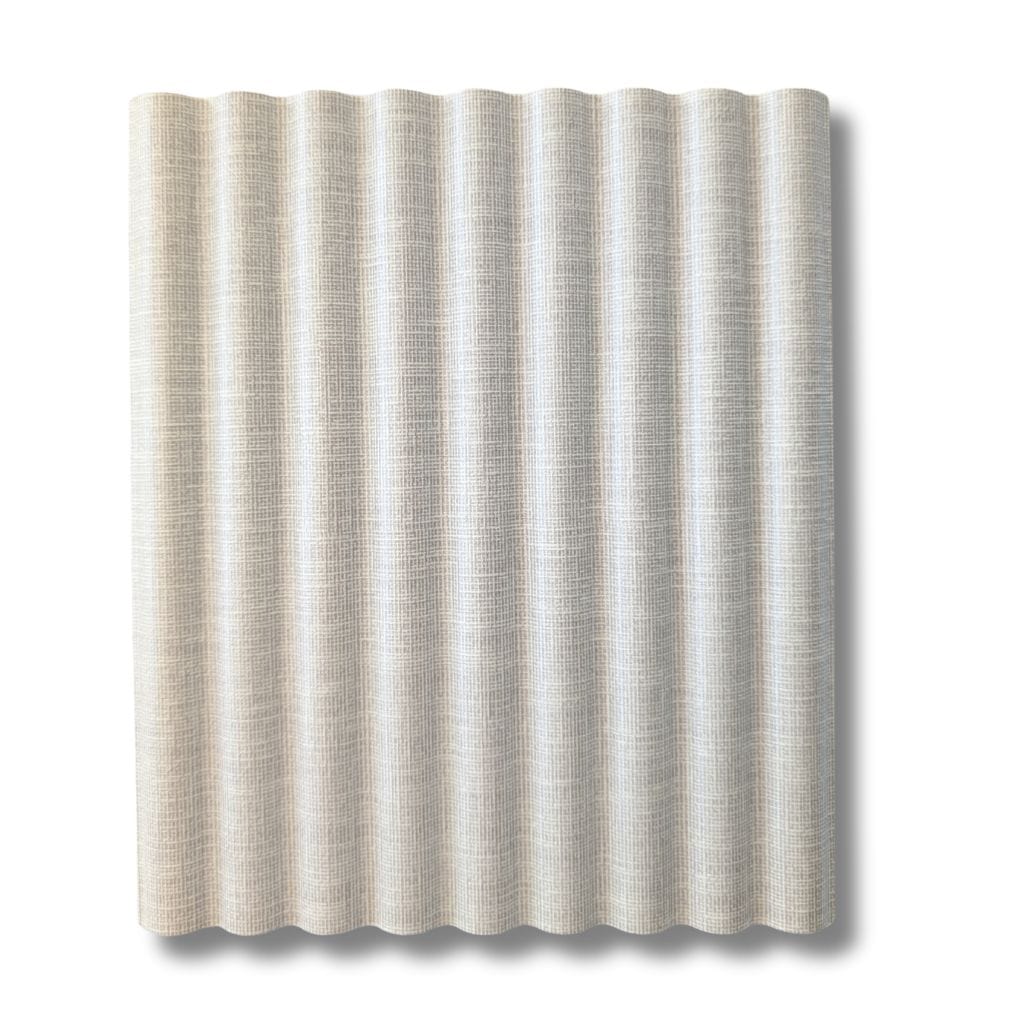 Walston Architectural Products Wall Panel (3) 12" x 93" Sections / 23.25 sq ft / Beige Linen 3DL Reeded Wall Panels - 3/4" Reeds Reeded Wall Panels - 3/4" Reeds | Walston Architectural Products