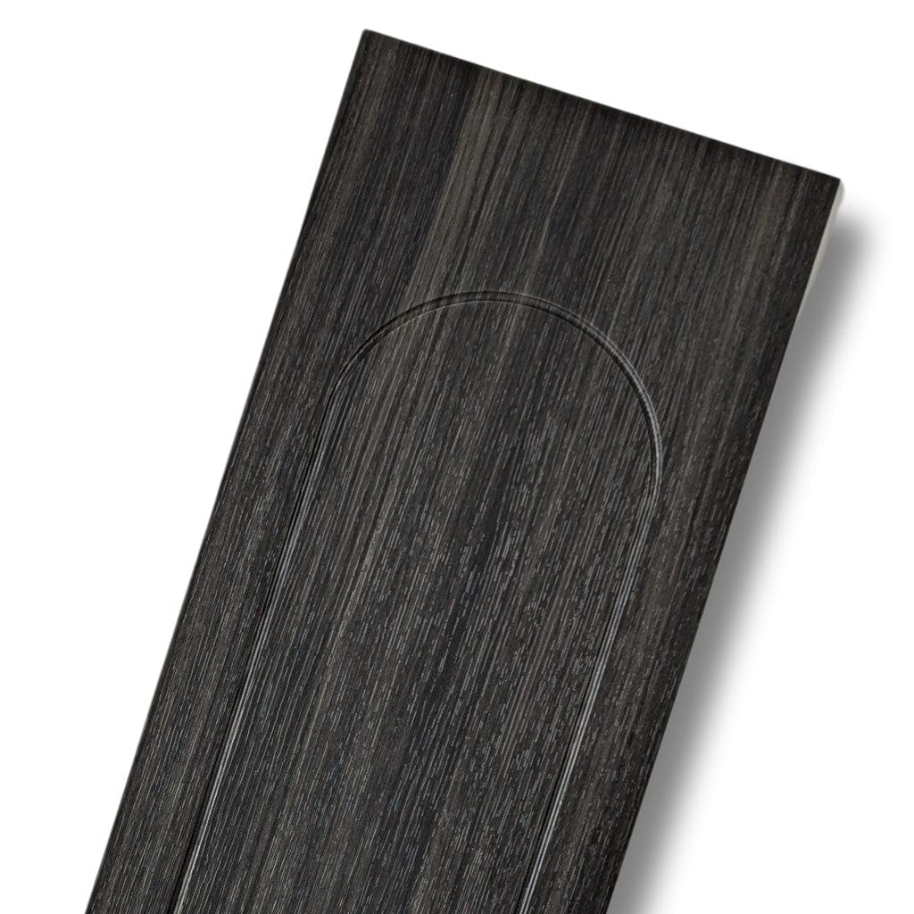 Walston Architectural Products Wall Panel (3) 12" x 93" Sections / 23.25 sq ft / Black Walnut 3DL Modern Arch Peel and Stick Wall Panel Modern Arch Peel and Stick Wall Panel | Walston Architectural Products