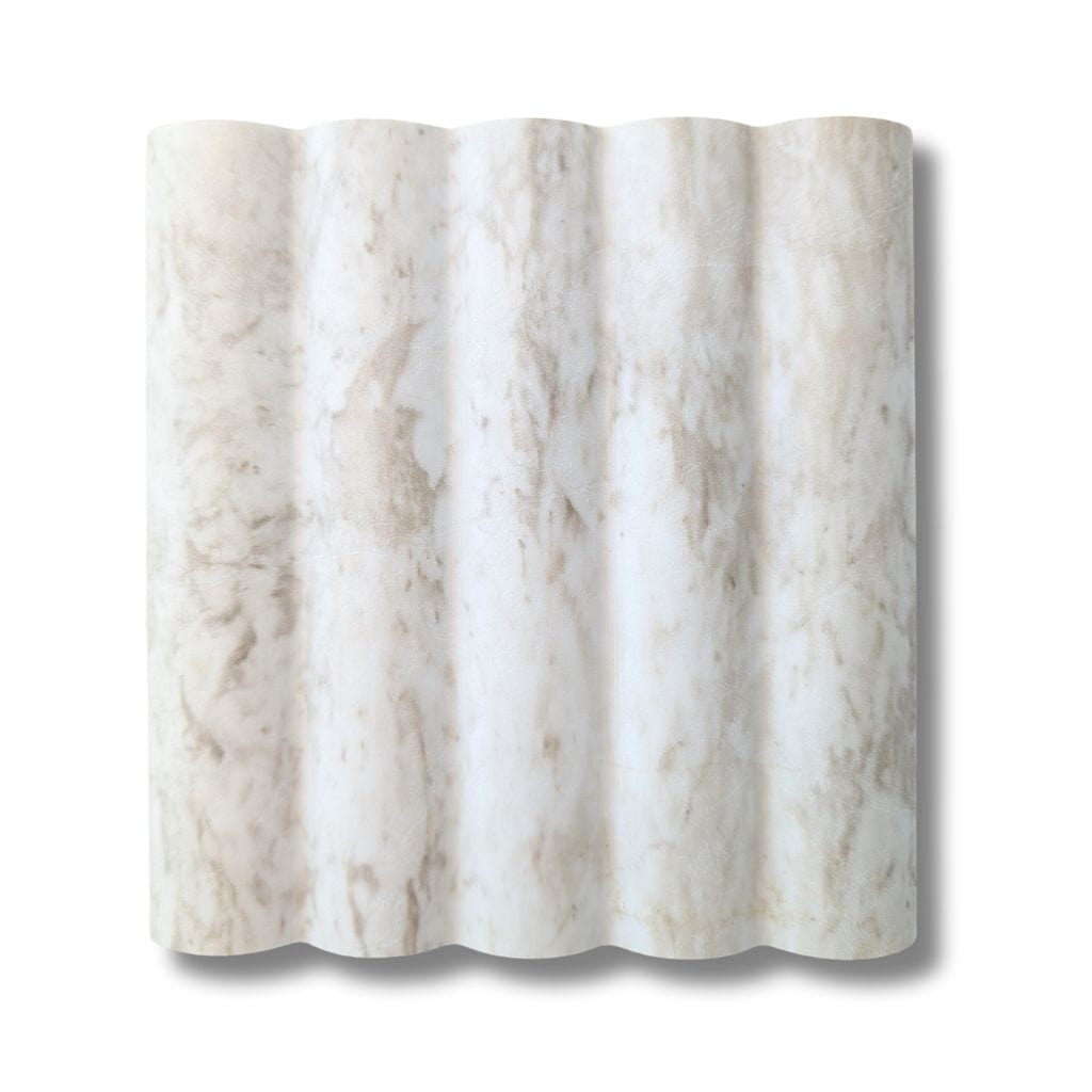 Walston Architectural Products Wall Panel (3) 12" x 93" Sections / 23.25 sq ft / Roma Sand 3DL Reeded Wall Panels - 1-1/2" Reeds Reeded Wall Panels - 1-1/2" Reeds | Walston Architectural Products