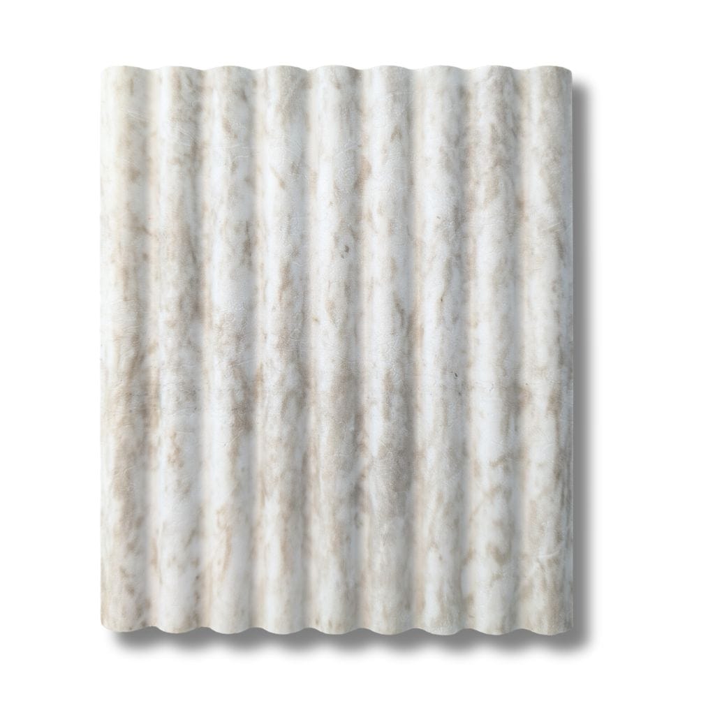 Walston Architectural Products Wall Panel (3) 12" x 93" Sections / 23.25 sq ft / Roma Sand 3DL Reeded Wall Panels - 3/4" Reeds Reeded Wall Panels - 3/4" Reeds | Walston Architectural Products