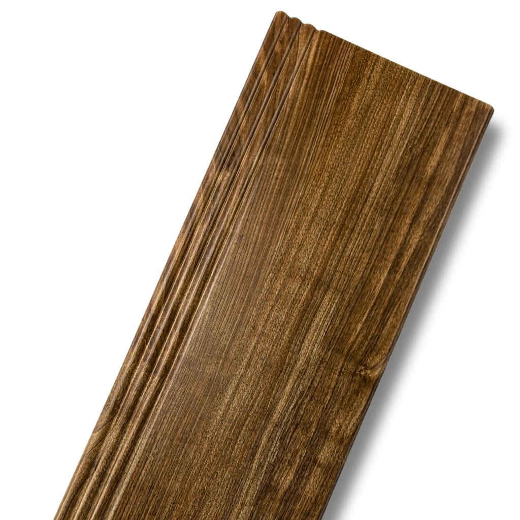 Walston Architectural Products Wall Panel (3) 12" x 93" Sections / 23.25 sq ft / Walnut 3DL Tri Reeds Peel and Stick Wall Panels Tri Reeds Peel and Stick Wall Panels | Walston Architectural Products