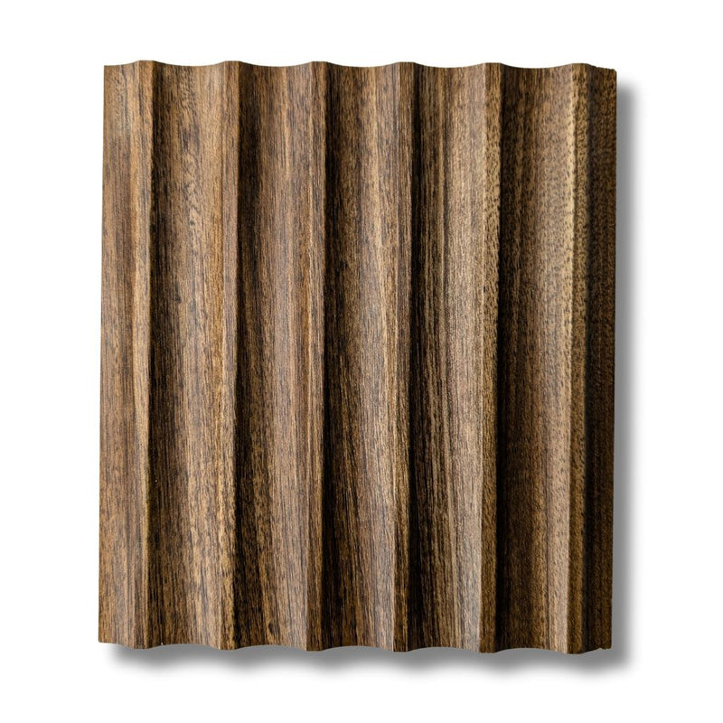Cladding Reeded Wood 6″ X 6″ SAMPLES: FLUTED, REEDED, OR SLAT WALL PANELS / WALL CLADDING