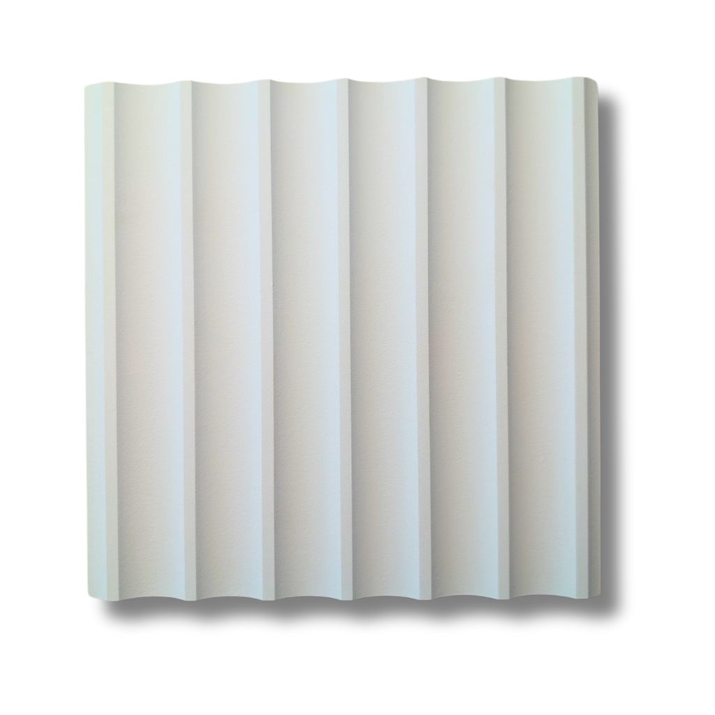 Mirror Fluted Cladding 8″ X 8″ SAMPLES: FLUTED, REEDED, OR SLAT WALL PANELS / WALL CLADDING ...