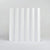 Walston Architectural Products Wall Panel Fluted (1" Flutes) / Primed White MDF 8″ X 8″ SAMPLES: FLUTED, REEDED, OR SLAT WALL PANELS / WALL CLADDING