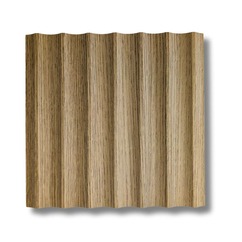 Cladding Reeded Wood 6″ X 6″ SAMPLES: FLUTED, REEDED, OR SLAT WALL PANELS / WALL CLADDING
