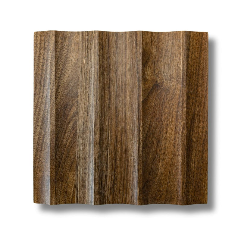 Cladding Reeded Wood 6″ X 6″ SAMPLES: FLUTED, REEDED, OR SLAT WALL PANELS / WALL CLADDING