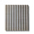 Walston Architectural Products Wall Panel Reeded (3/4" Reeds) / Pewter Plaid Linen 3DL 8″ X 8″ SAMPLES: FLUTED, REEDED, OR SLAT WALL PANELS / WALL CLADDING 8″ X 8″ SAMPLES: FLUTED, REEDED, OR SLAT WALL PANELS / WALL CLADDING