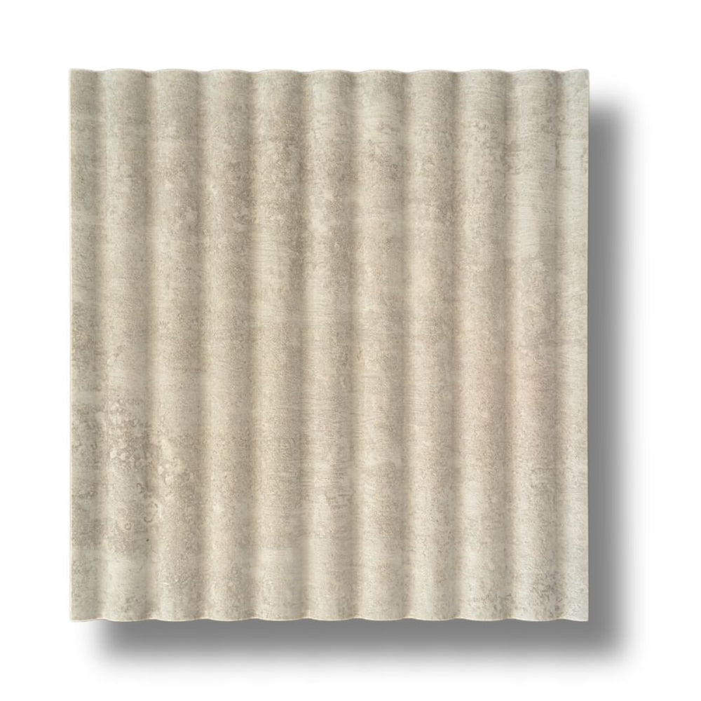 Cast Reeded Panel Reeded Wall Panels - 3/4