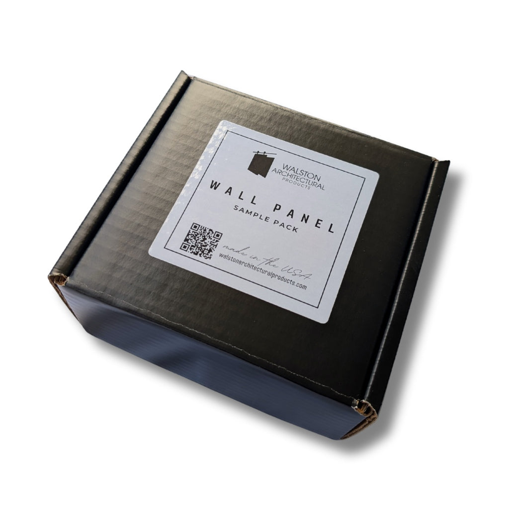 Walston Architectural Products Wall Panel SAMPLE PACK: FLUTED, REEDED, & SLAT WALL PANELS / WALL CLADDING