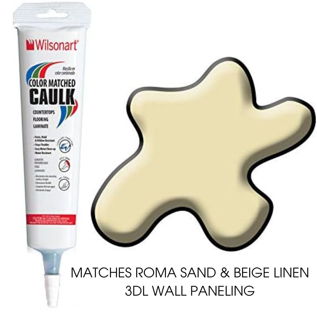 Wilsonart Caulk Color Matched Laminate Caulk (5.5 oz.) W1055 Color Matched Laminate Caulk (5.5 oz.) W1055